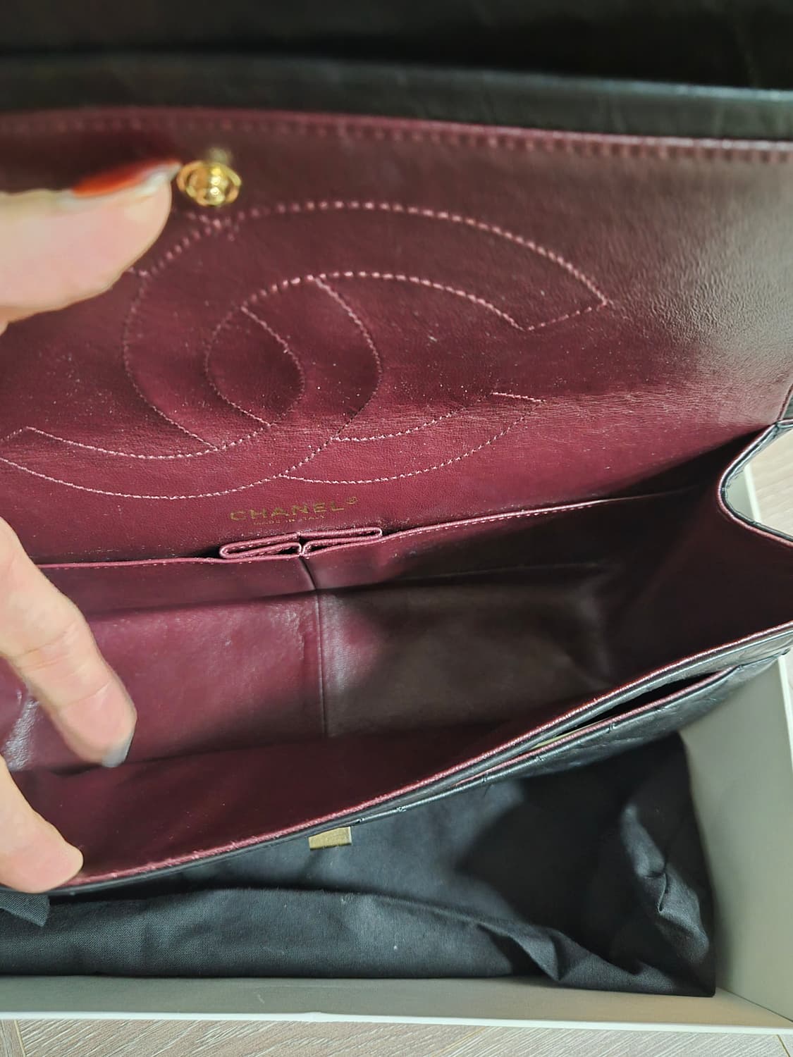 샤넬빈티지라지 정품 상품이미지7