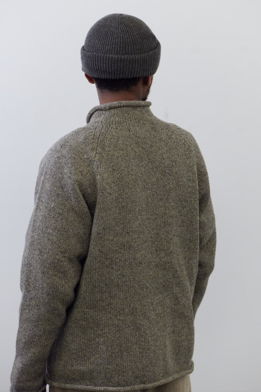 XL) 엔즈앤드민즈 ends and means / 롤넥 니트 / 그레이 상품이미지6