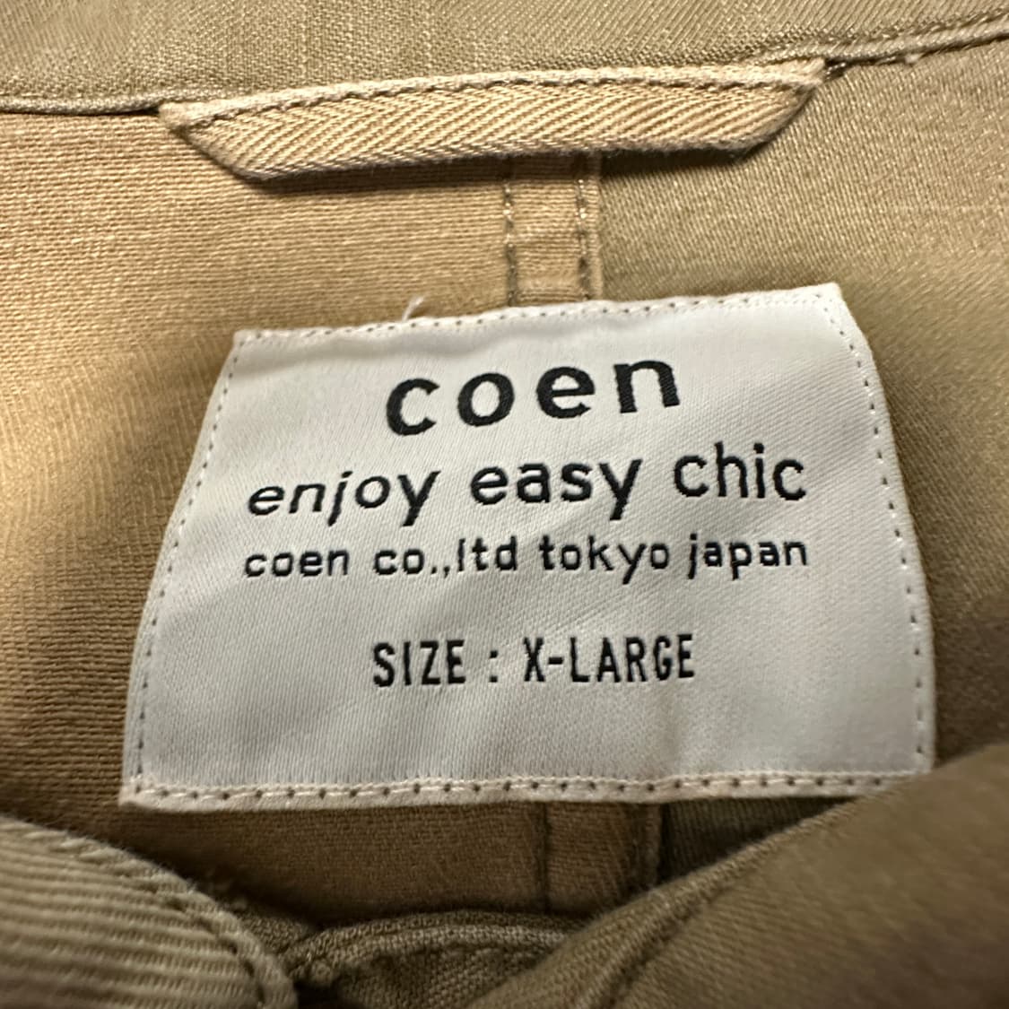 COEN crazy work shirt jacket 상품이미지3