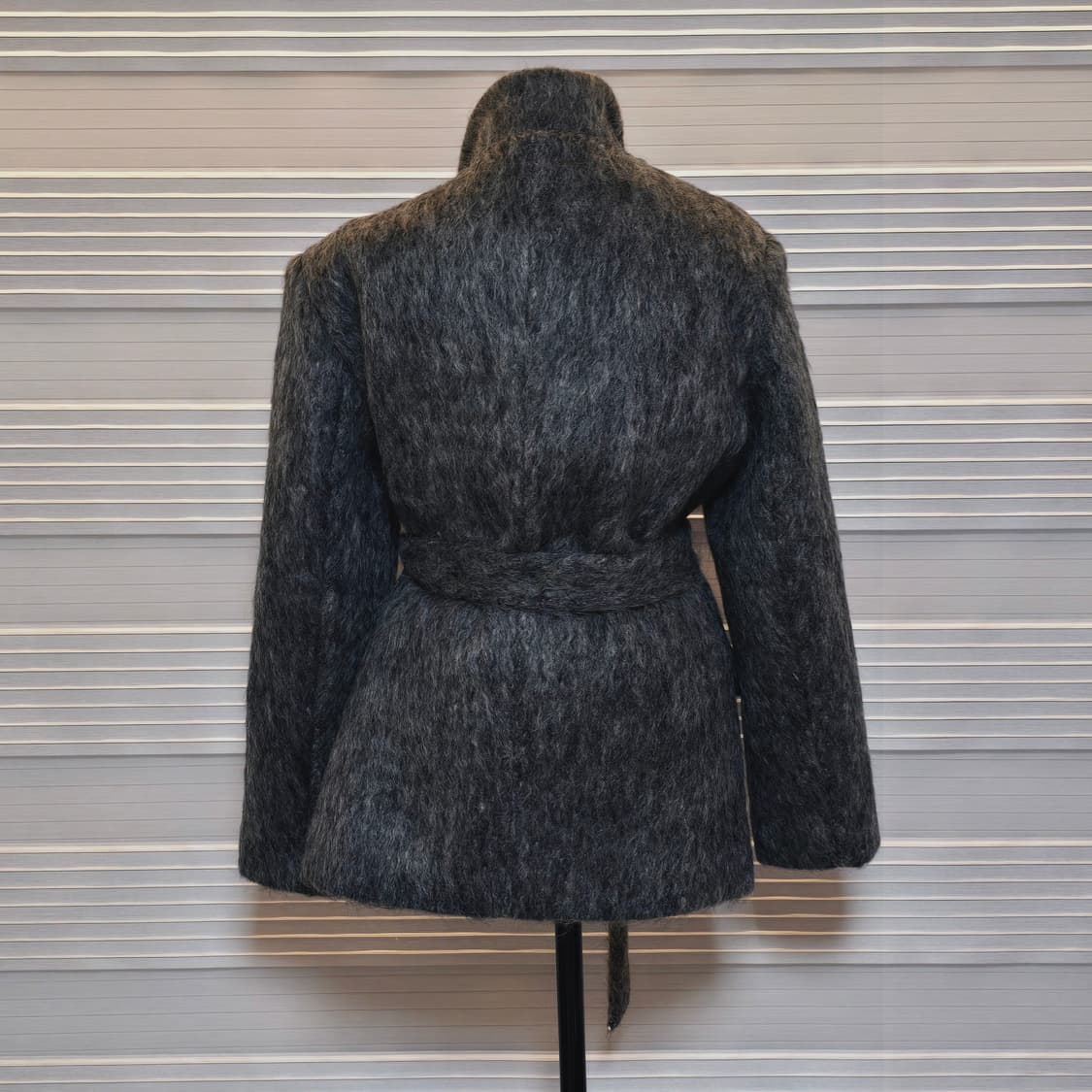 《새상품》모헤어 자켓 코트 & 허리끈 (또는 머플러로 사용) 상품이미지10