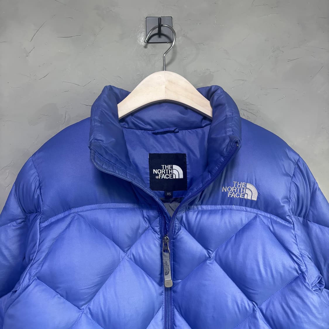 노스페이스 퀄팅 구스다운 패딩 퍼플 상품이미지2