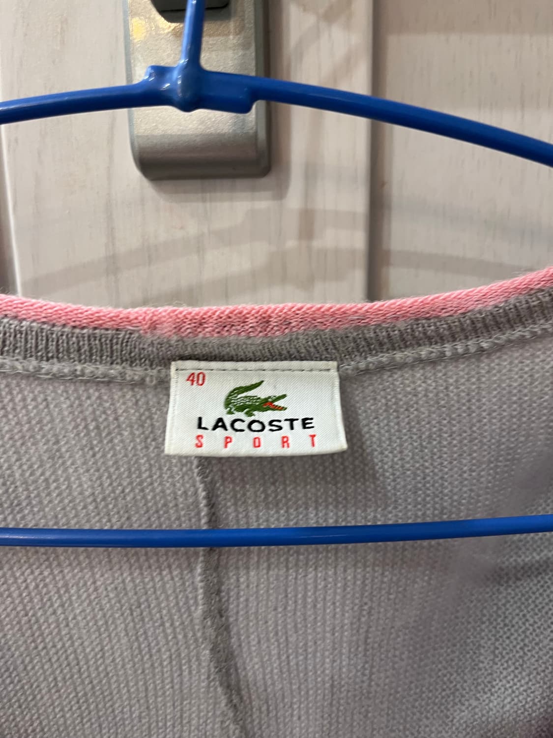 라코스테 그레이 가디건 상품이미지3