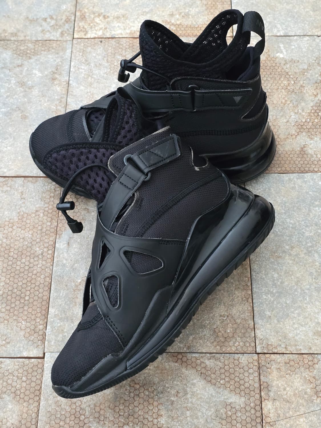 (230)나이키 조던 에어 래디튜드 720 블랙  상품이미지5