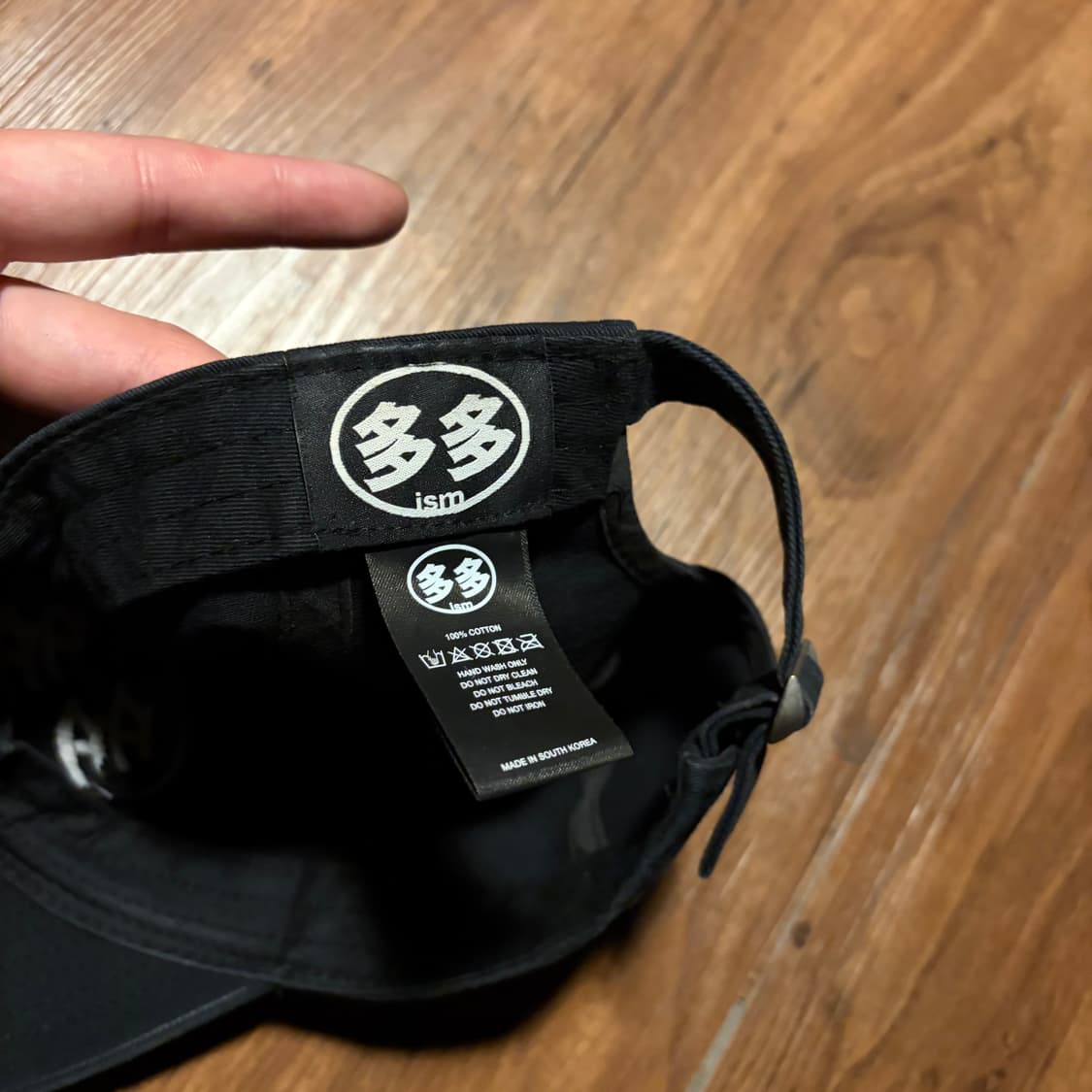 다다이즘 초판 볼캡 블랙 상품이미지3