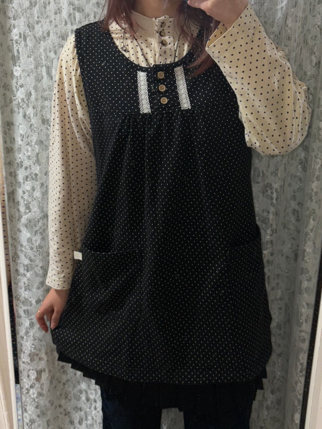 Dot vest 상품이미지3