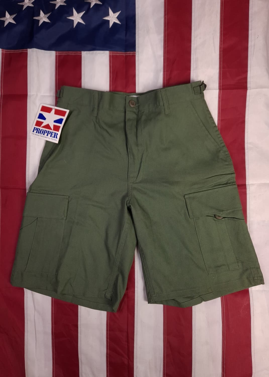 오리지날 택새제품 미국제조 미군 프로퍼 카고 반바지 상품이미지2