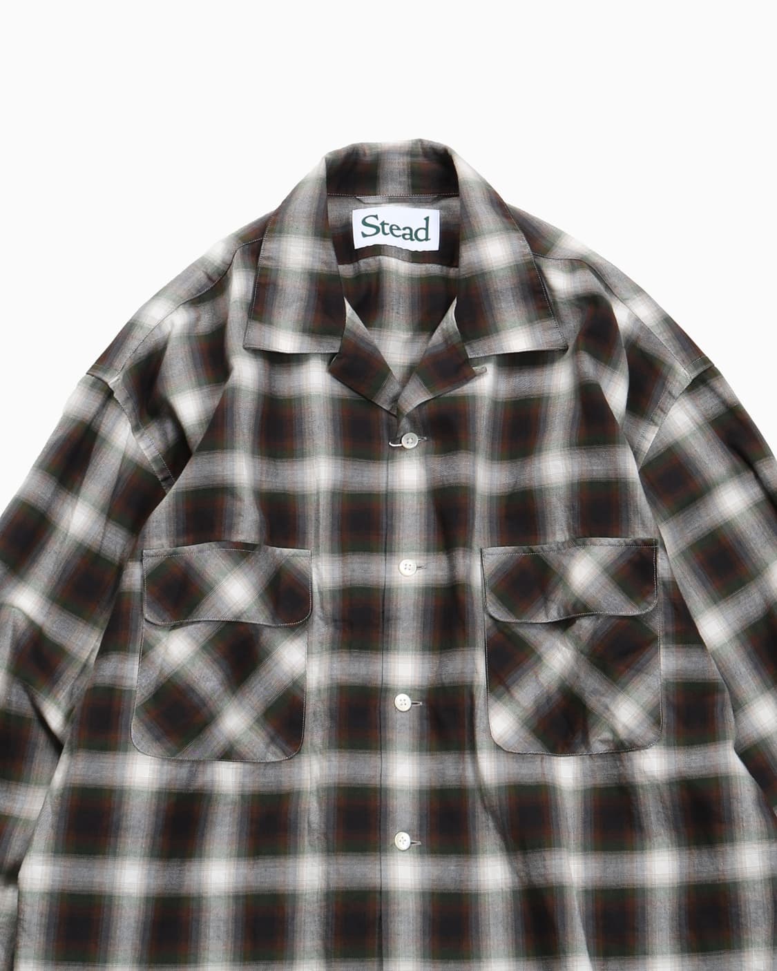 저널스탠다드 스티드 옴브레 체크셔츠 상품이미지3