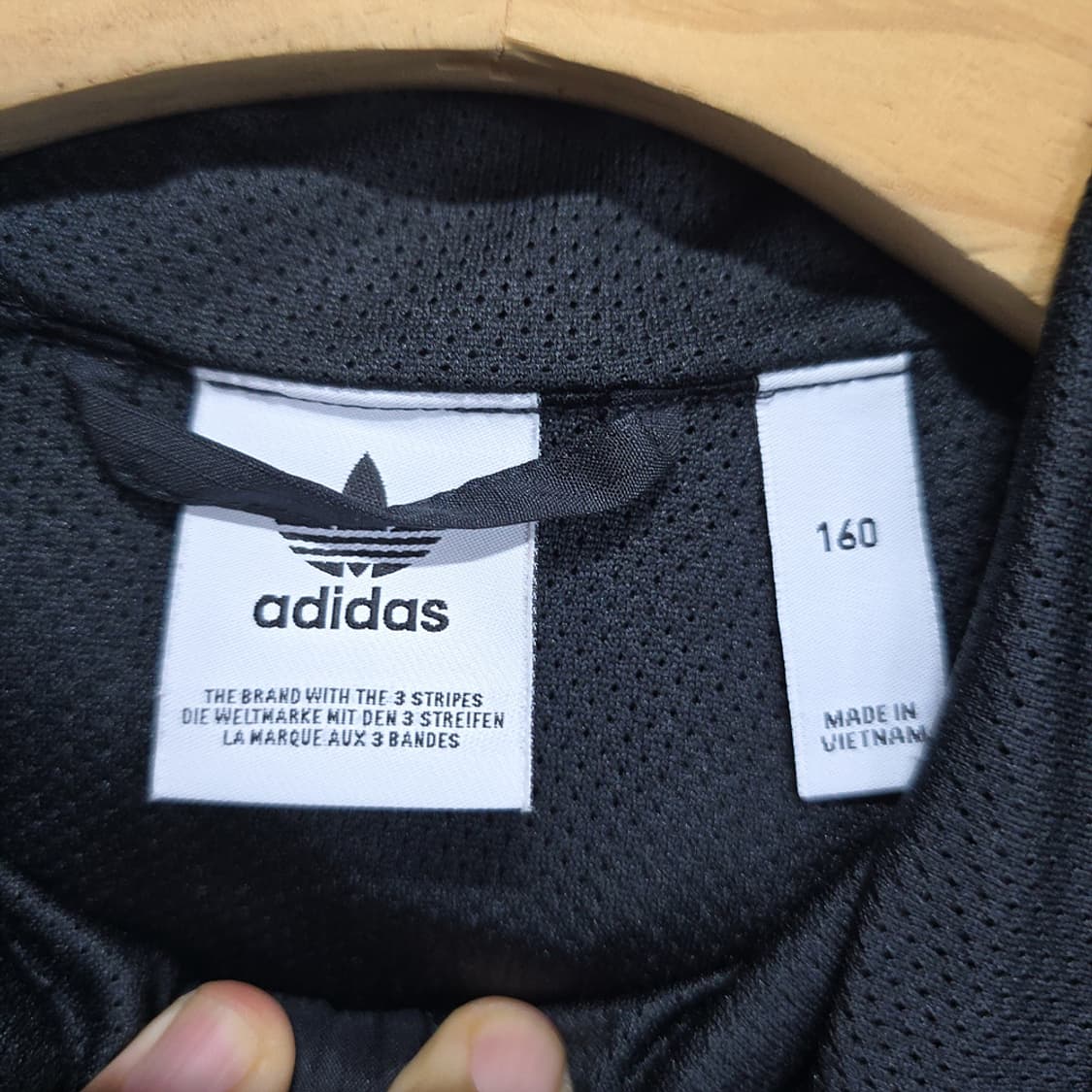 아디다스(ADIDAS) 빅로고 후드 자켓 160 상품이미지6