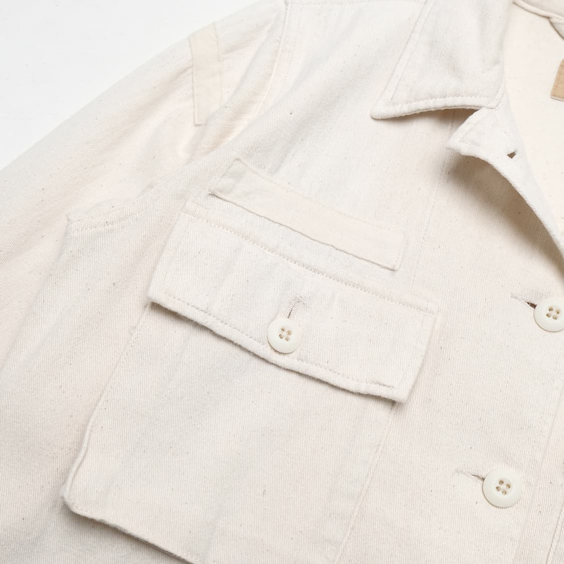 loose chino army shirt 상품이미지5