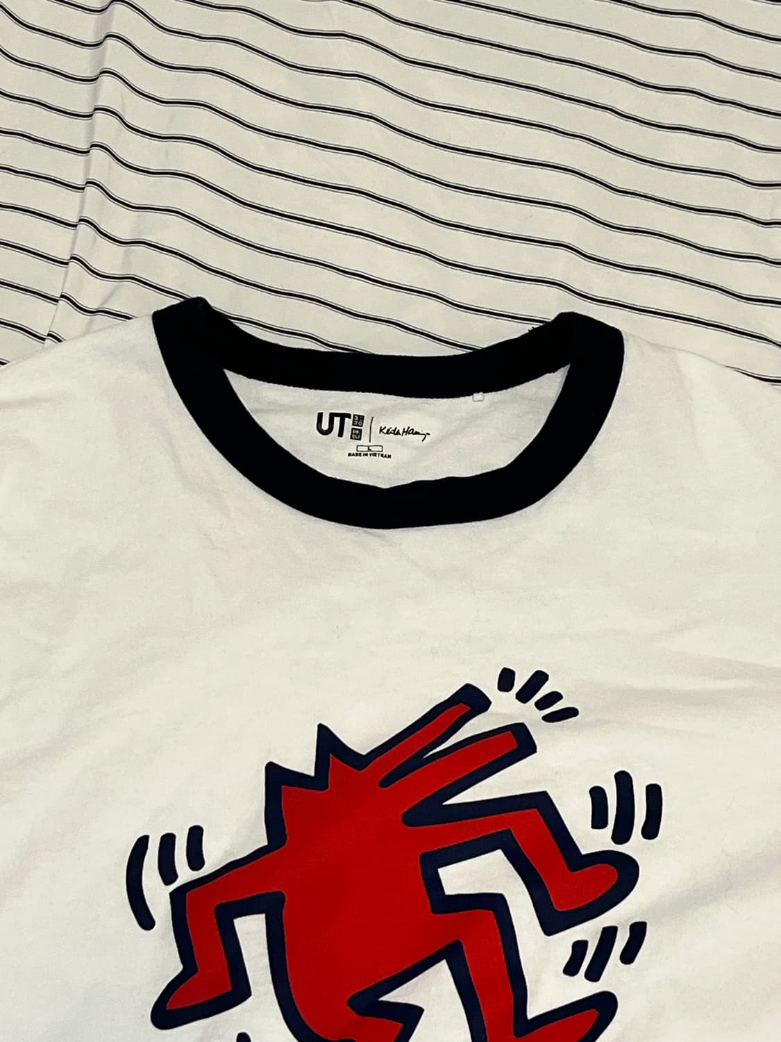 유니클로 키스해링 티셔츠 L 상품이미지2