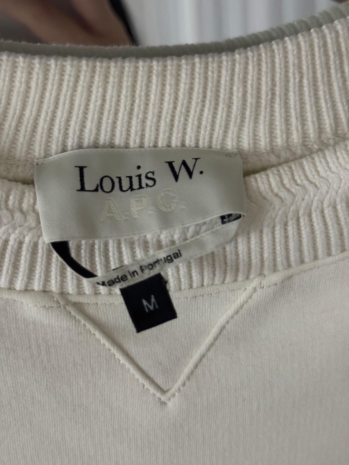 🖤 아페쎄 맨투맨 / A.P.C. x Louis W. 콜라보 스웻셔츠 상품이미지5