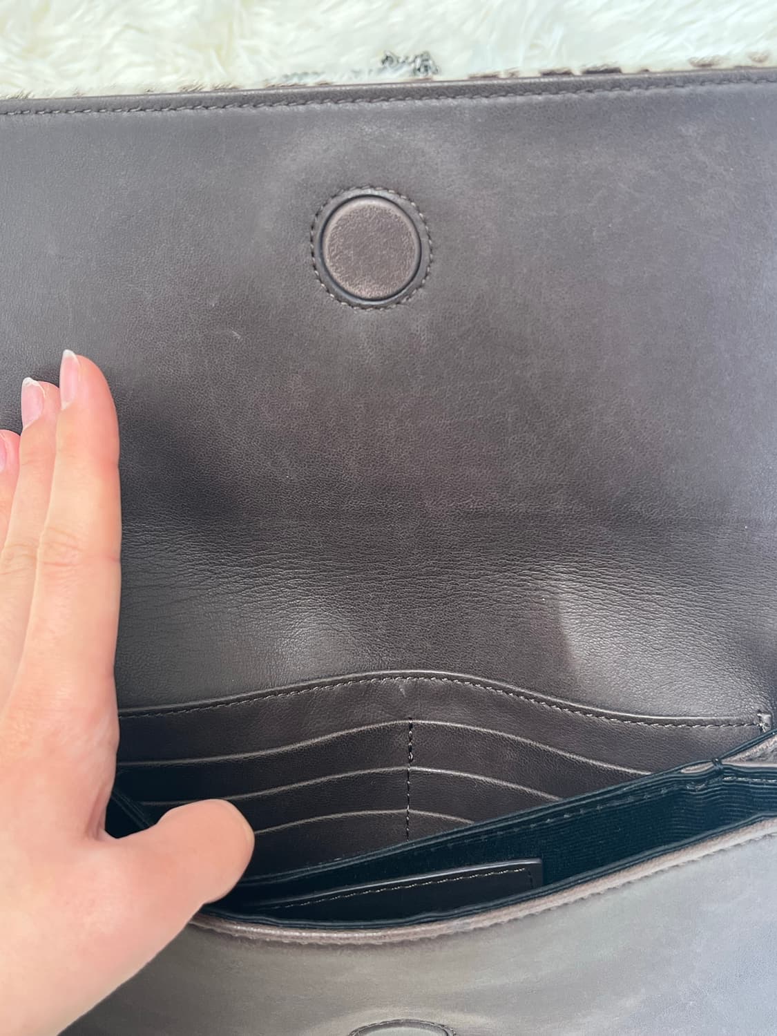 (정품) 송아지 가죽 갸루 레오파드 호피백 상품이미지4