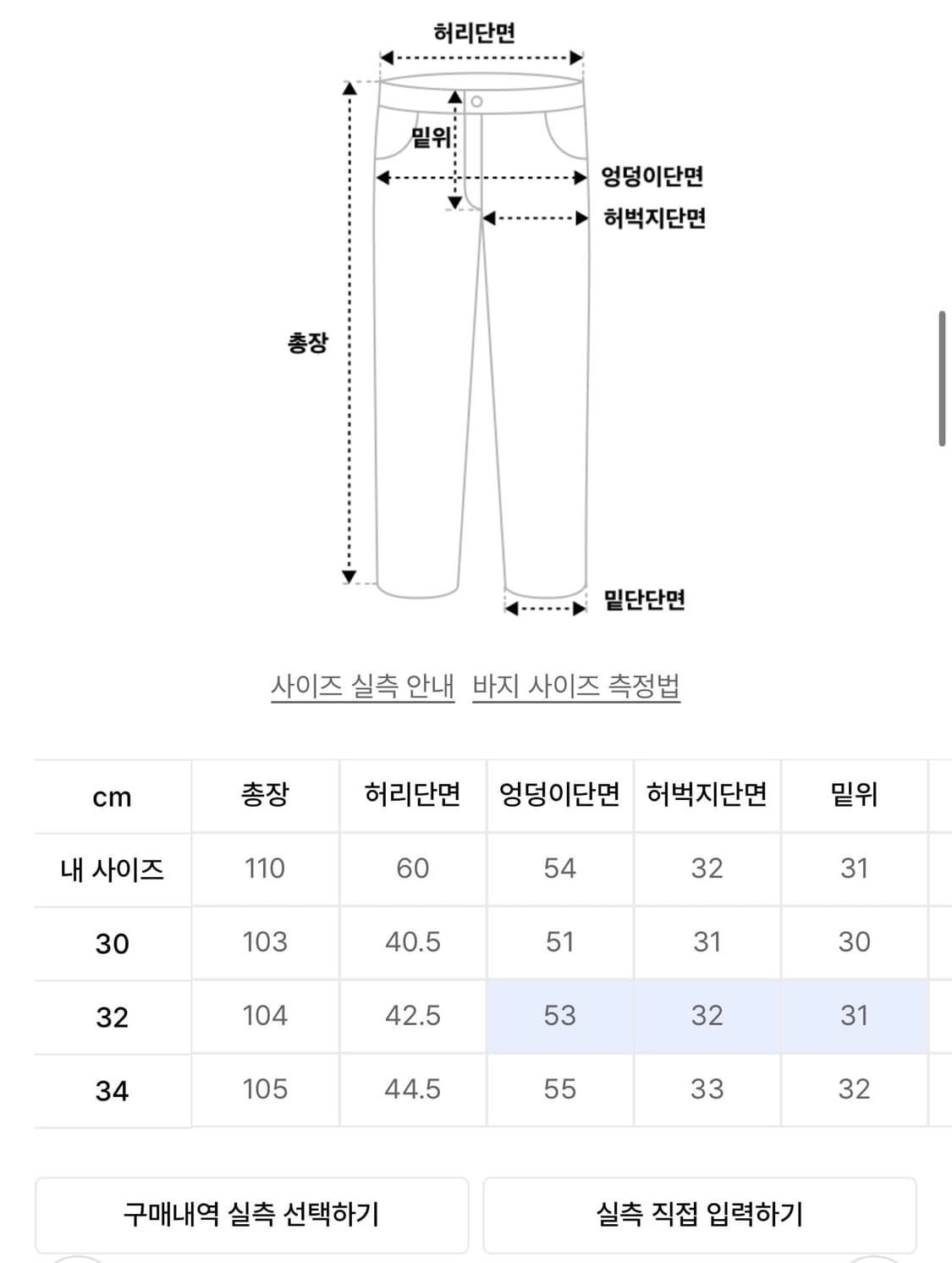랭글러 플레어 팬츠 상품이미지4