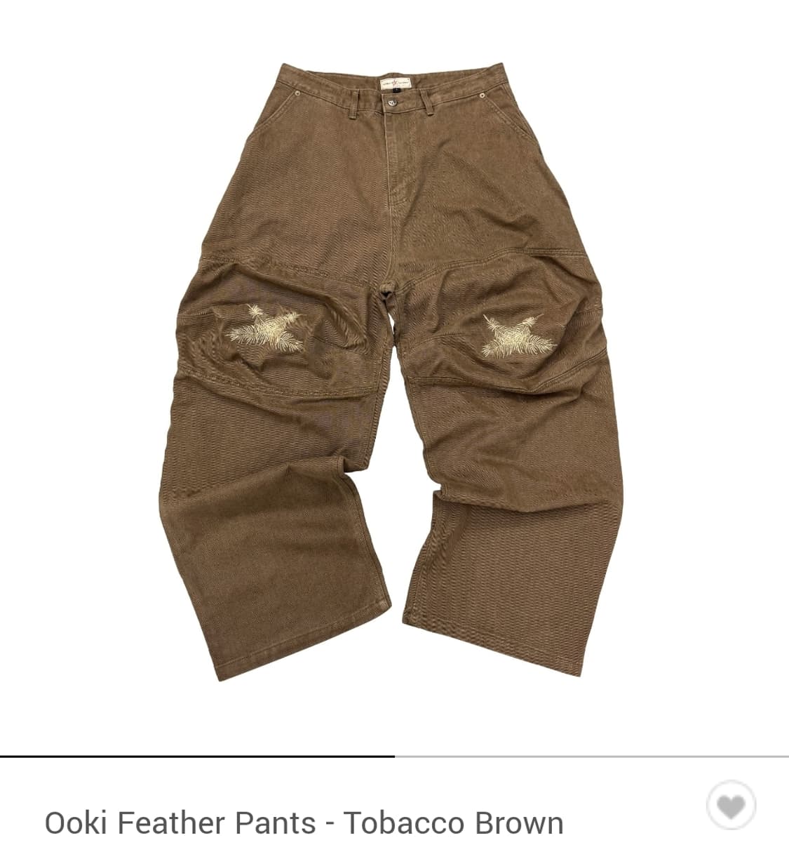 아이이로 오오키 페더 토바코 브라운 1사이즈 상품이미지1