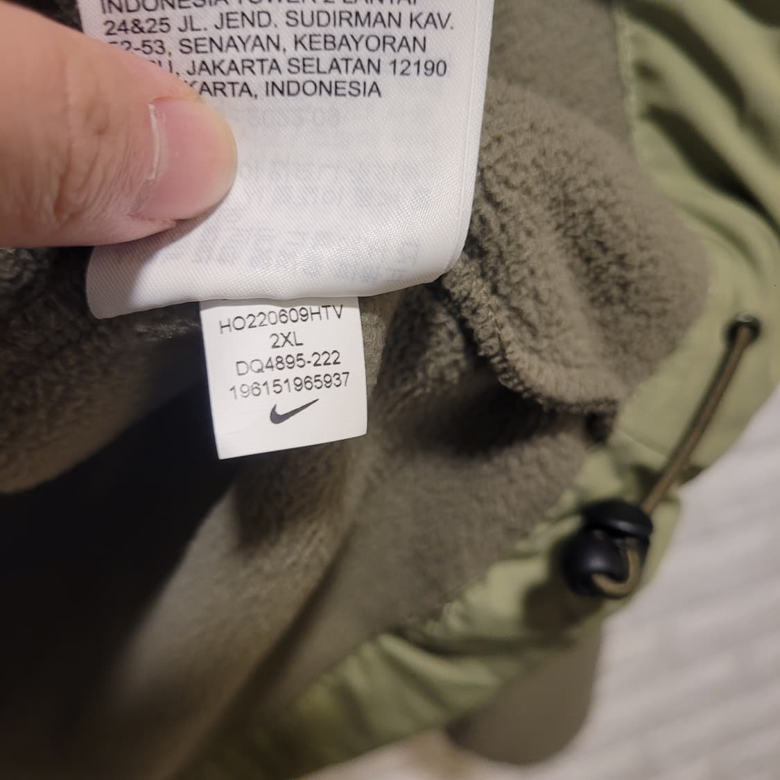 나이키 플리스 맨투맨 XXL 상품이미지5