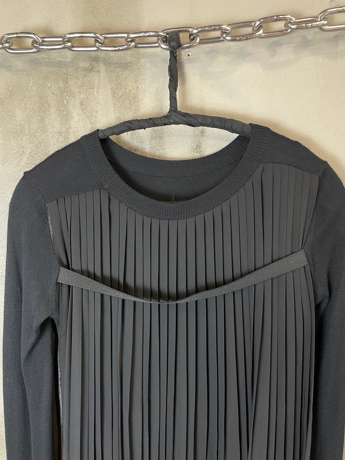 MM6 플리츠 레이어드 니트 상품이미지3