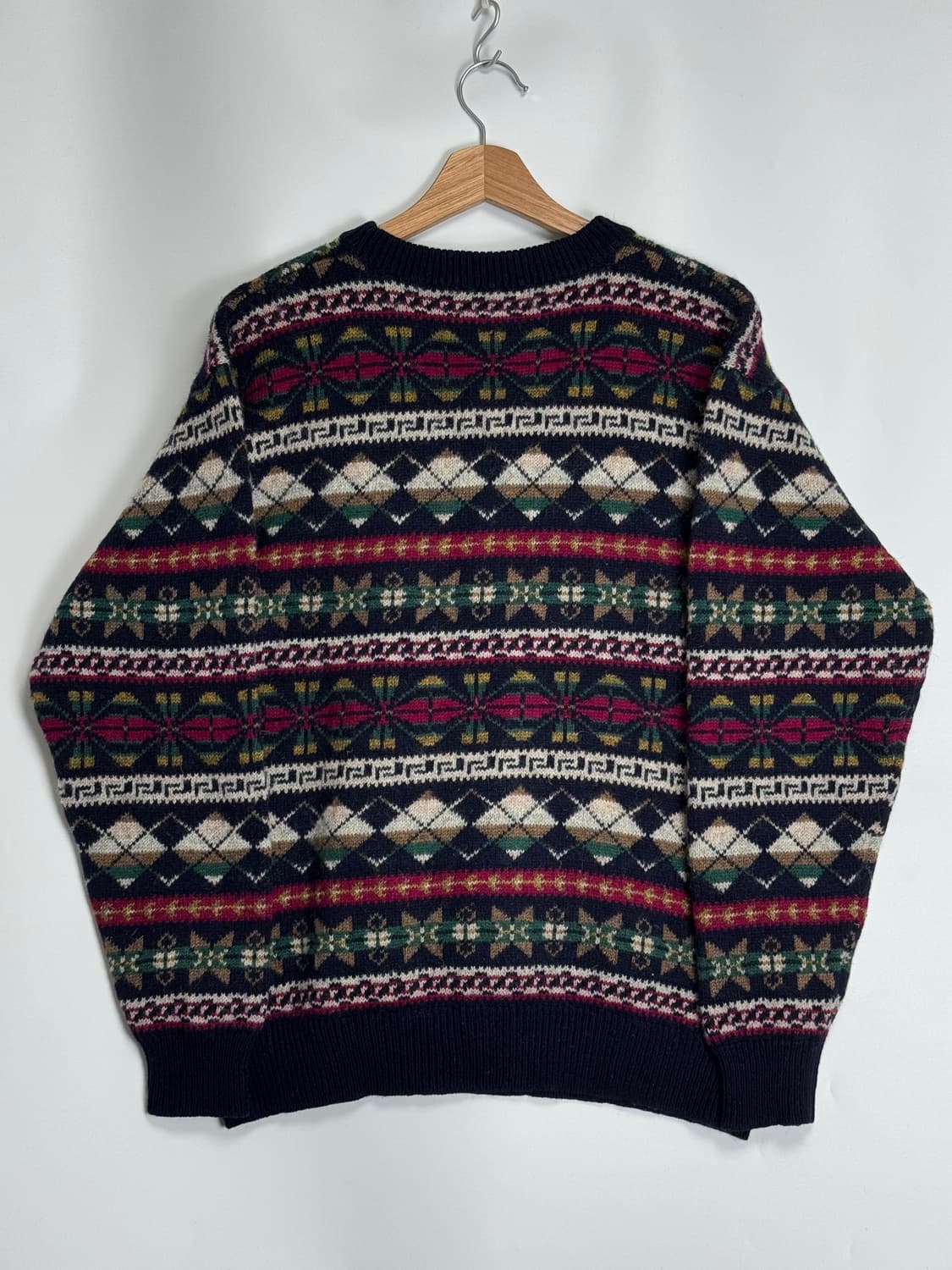 GIM 빈티지 페어아일 니트 스웨터 L 상품이미지3
