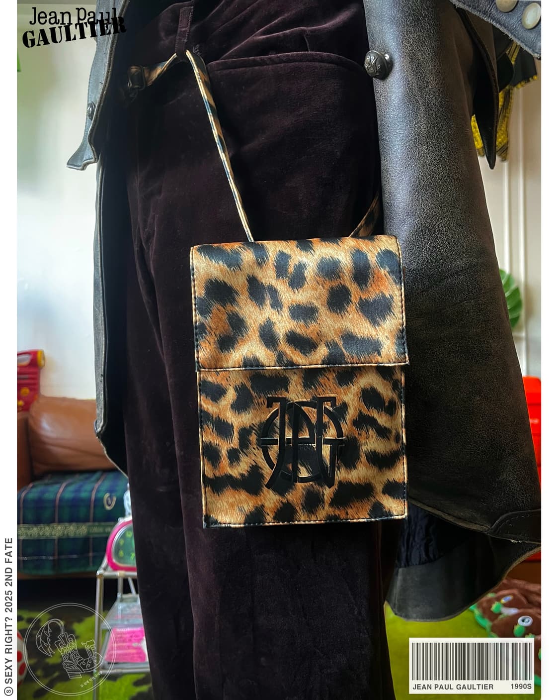 1990s Jean Paul Gaultier Leopard Sub Bag 상품이미지1