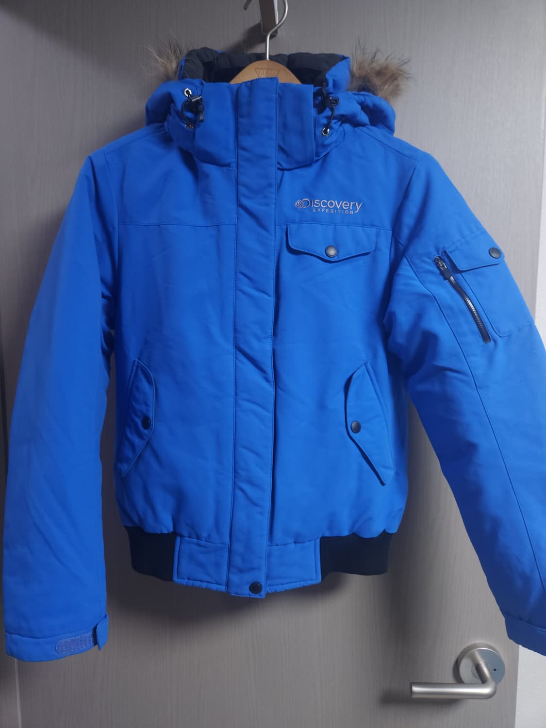 디스커버리 구스다운 숏패딩, S* 상품이미지1