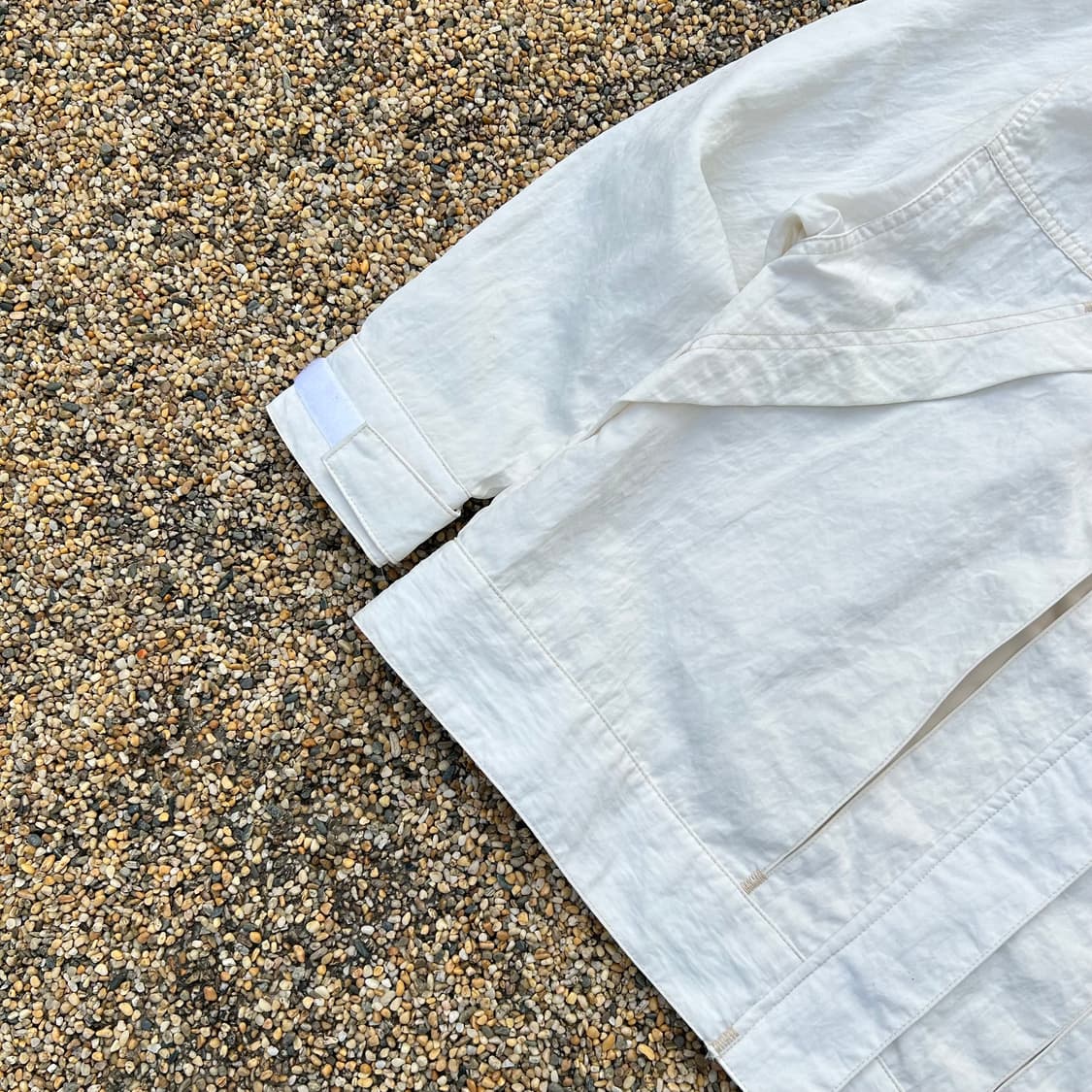 나이키(NIKE) 빅스우시 화이트 우븐 트랙탑 바람막이 상품이미지3