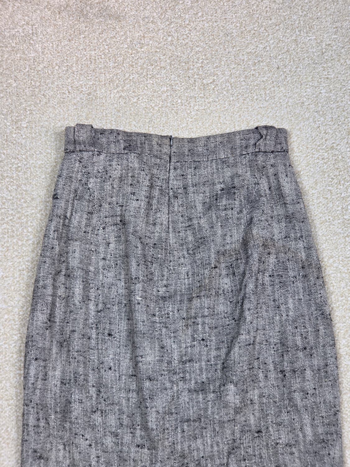[막스마라] 이탈리아 메이드 헴프 실크 트위드 스커트 | S00152 상품이미지5