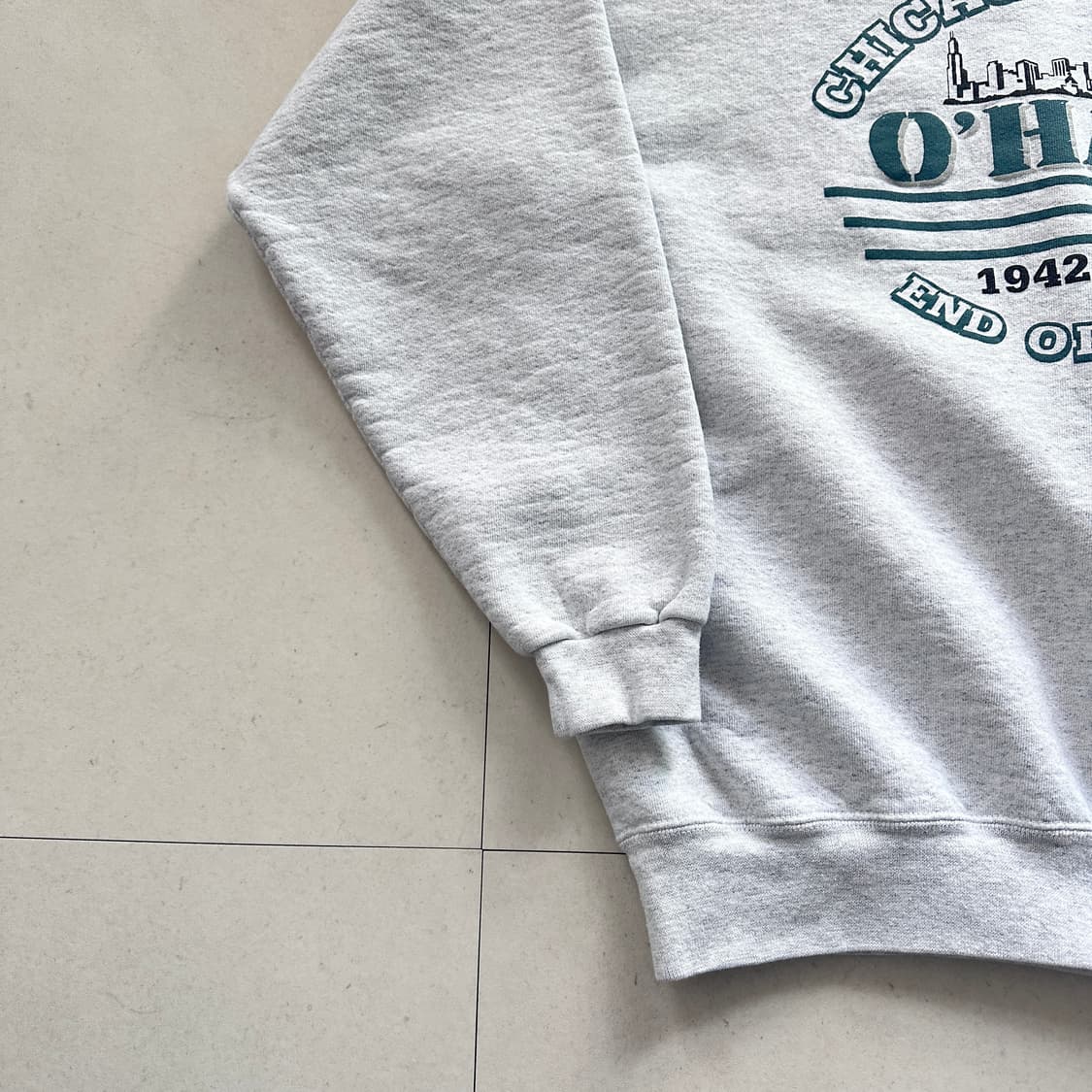 90s 빈티지 미국생산 소피 시카고 오헤어 맨투맨 XXL 상품이미지5