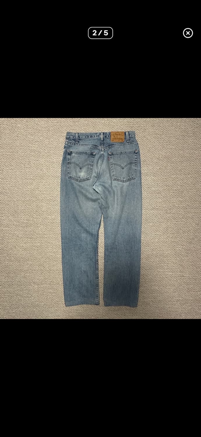 LEVI'S 505 90's usa made denim pants 상품이미지2