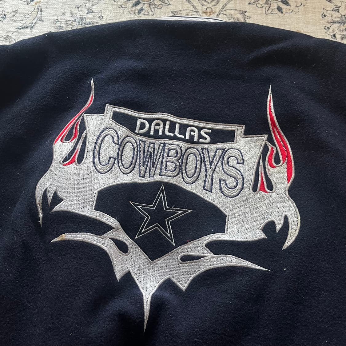 DALLAS COWBOYS 댈러스 카우보이즈 바시티 자켓 상품이미지5