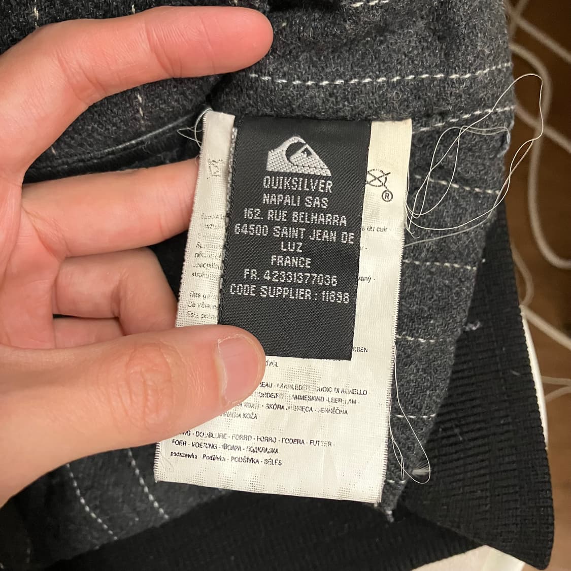 N189 퀵실버 가죽자켓 상품이미지4