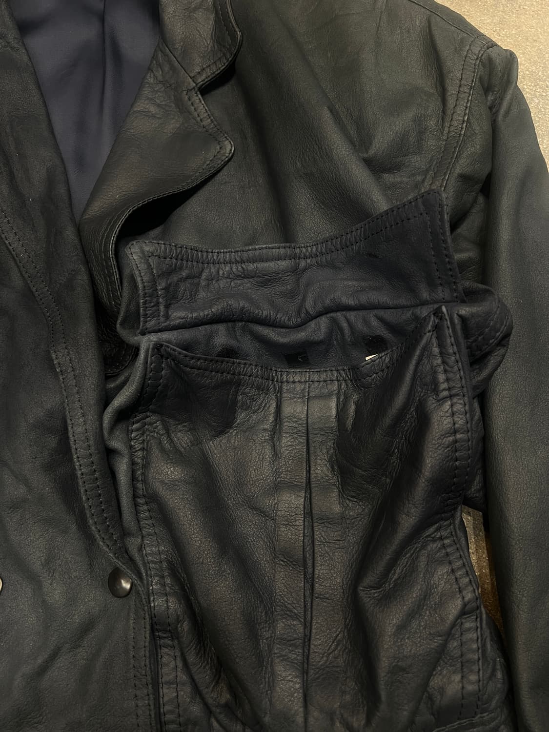 빈티지 Gimo’s 가죽 자켓🇮🇹 상품이미지5