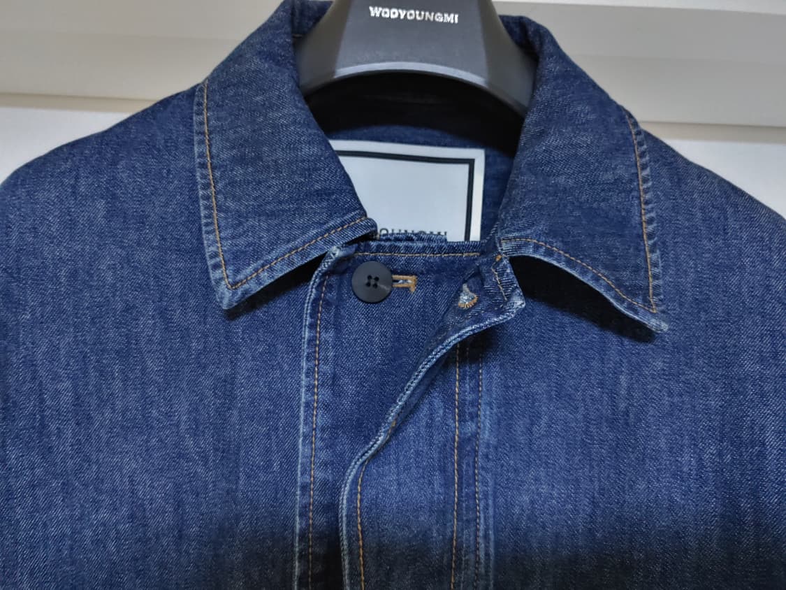 우영미 21fw 컬렉션 데님 아노락 팝니다 상품이미지4