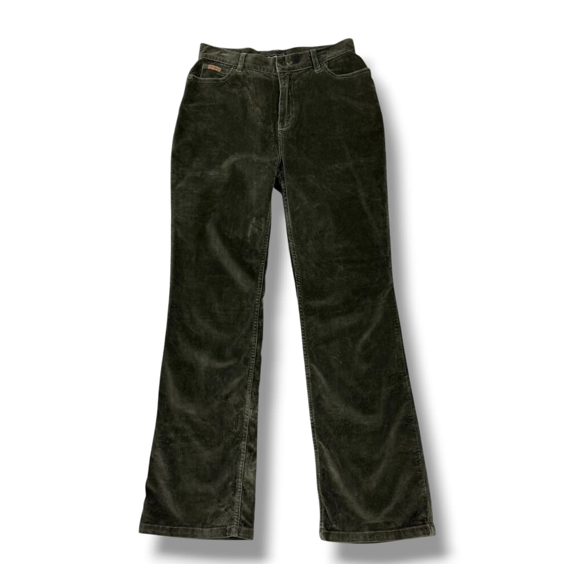 에디바우어 카키 코듀로이 부츠컷팬츠 상품이미지1