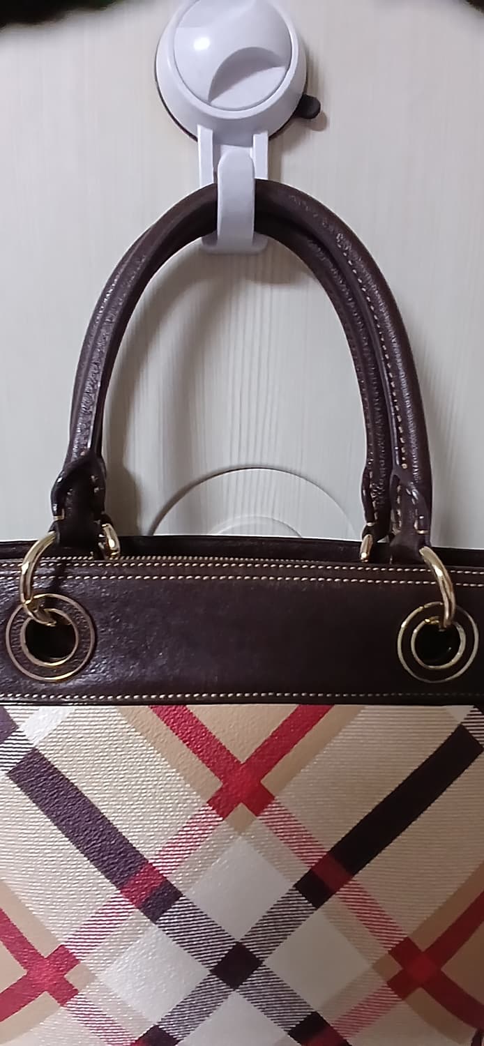 닥스 시그니처 체크 토트백 겸 숄더백 상품이미지4