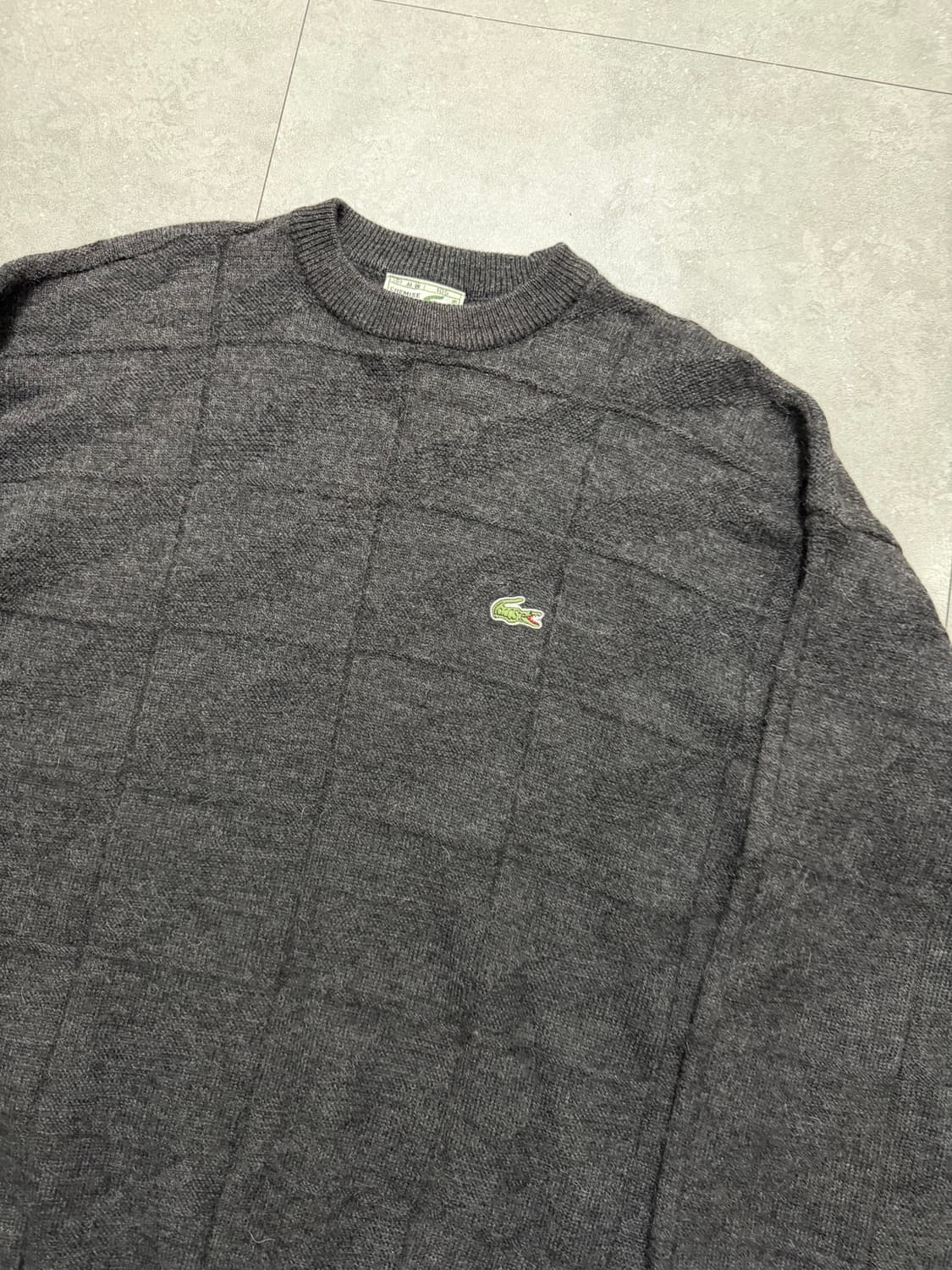 90s 라코스테 서광   빈티지 울 니트  105size  상품이미지2