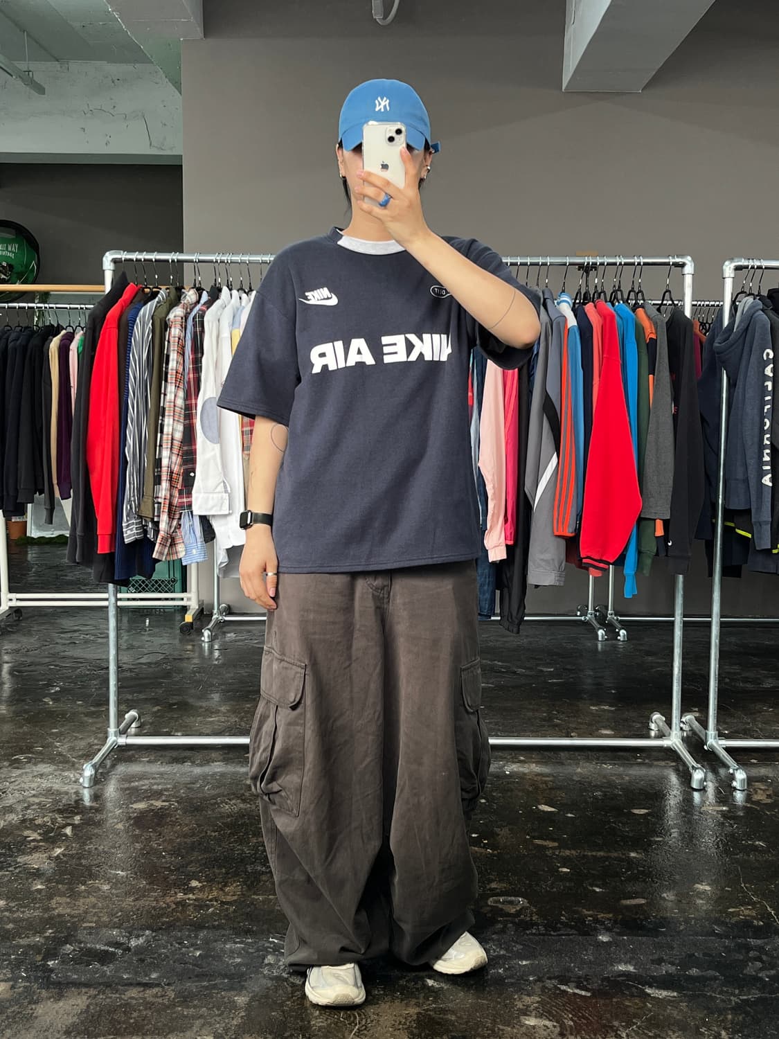 나이키 프린팅 코튼 반팔 티셔츠 상품이미지3