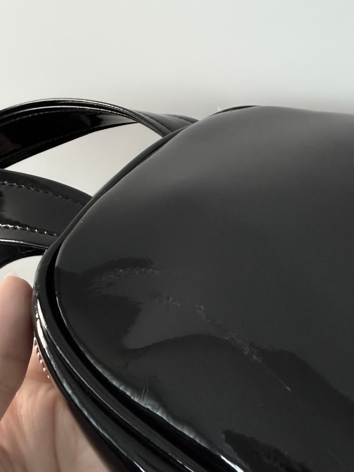 꼼데가르송 걸 하트 에나멜 토트백 상품이미지2