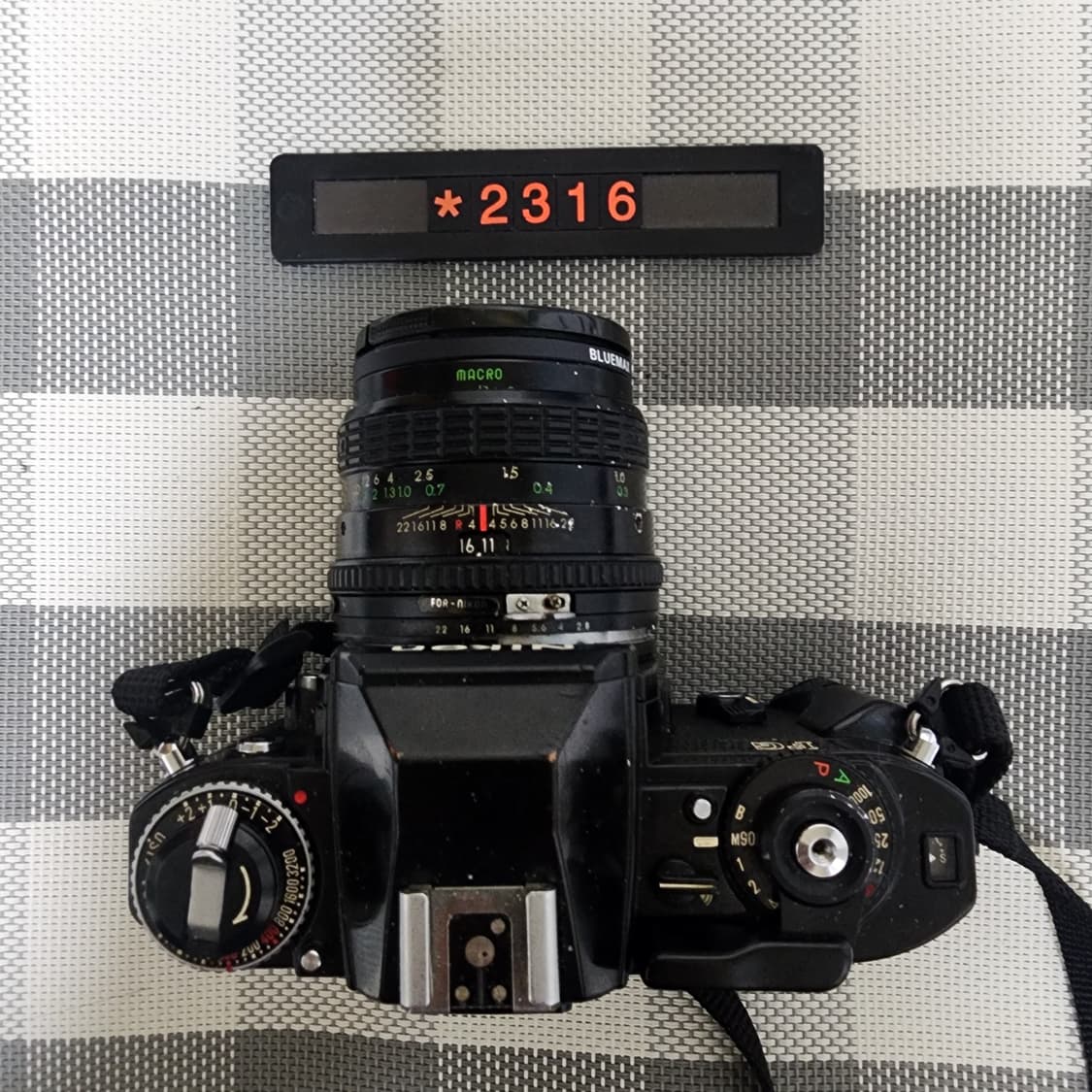 니콘 FG 블랙바디 28미리 2.8 광각렌즈 필름카메라 상품이미지3