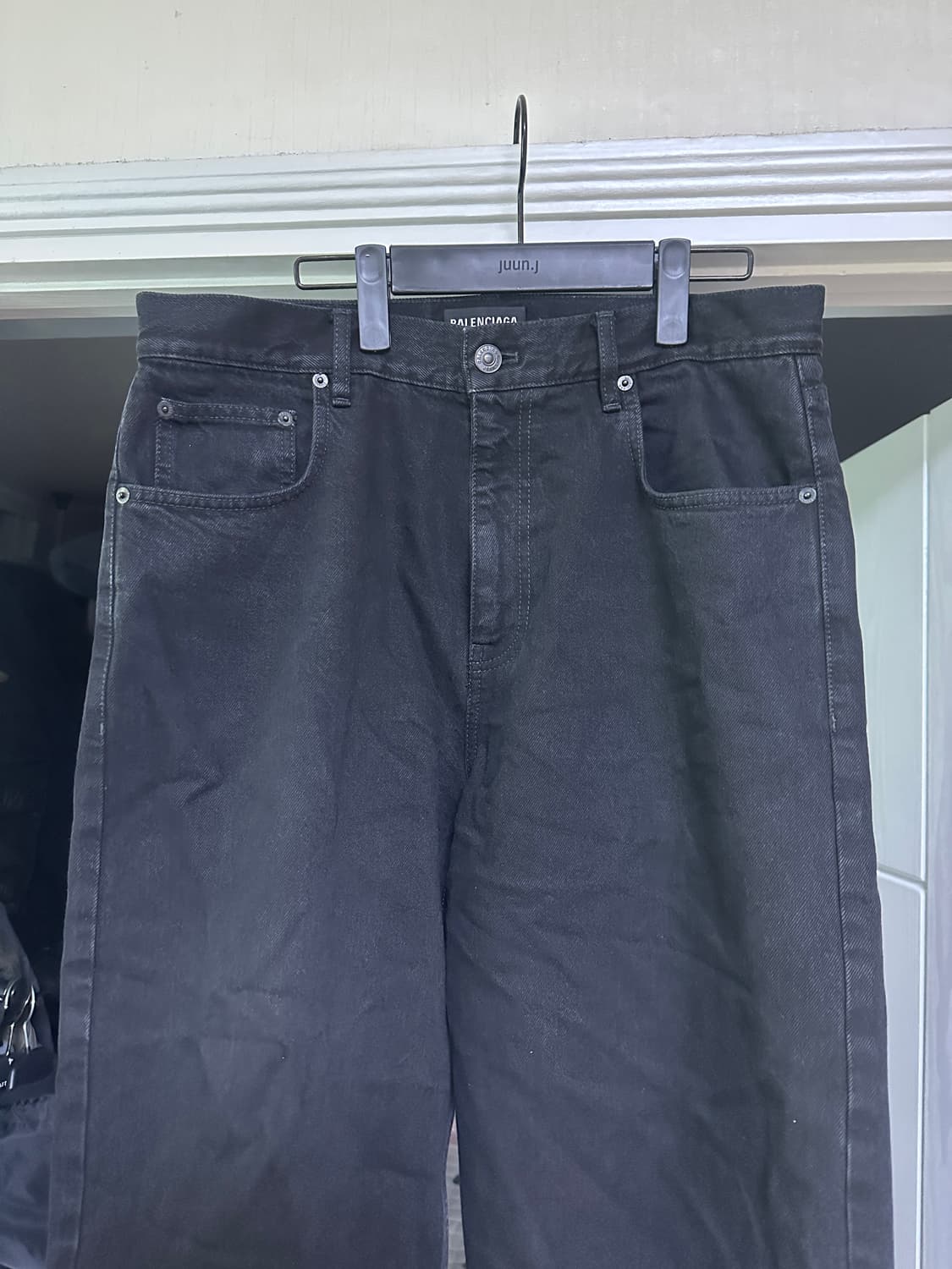 [M] 발렌시아가 유니핏 라지 데님팬츠 상품이미지2