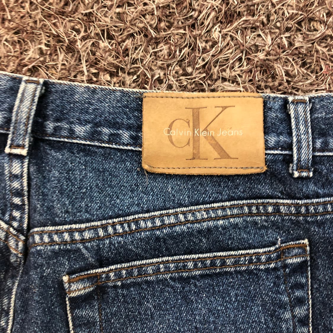 캘빈클라인 USA 워싱 데님 팬츠 상품이미지4