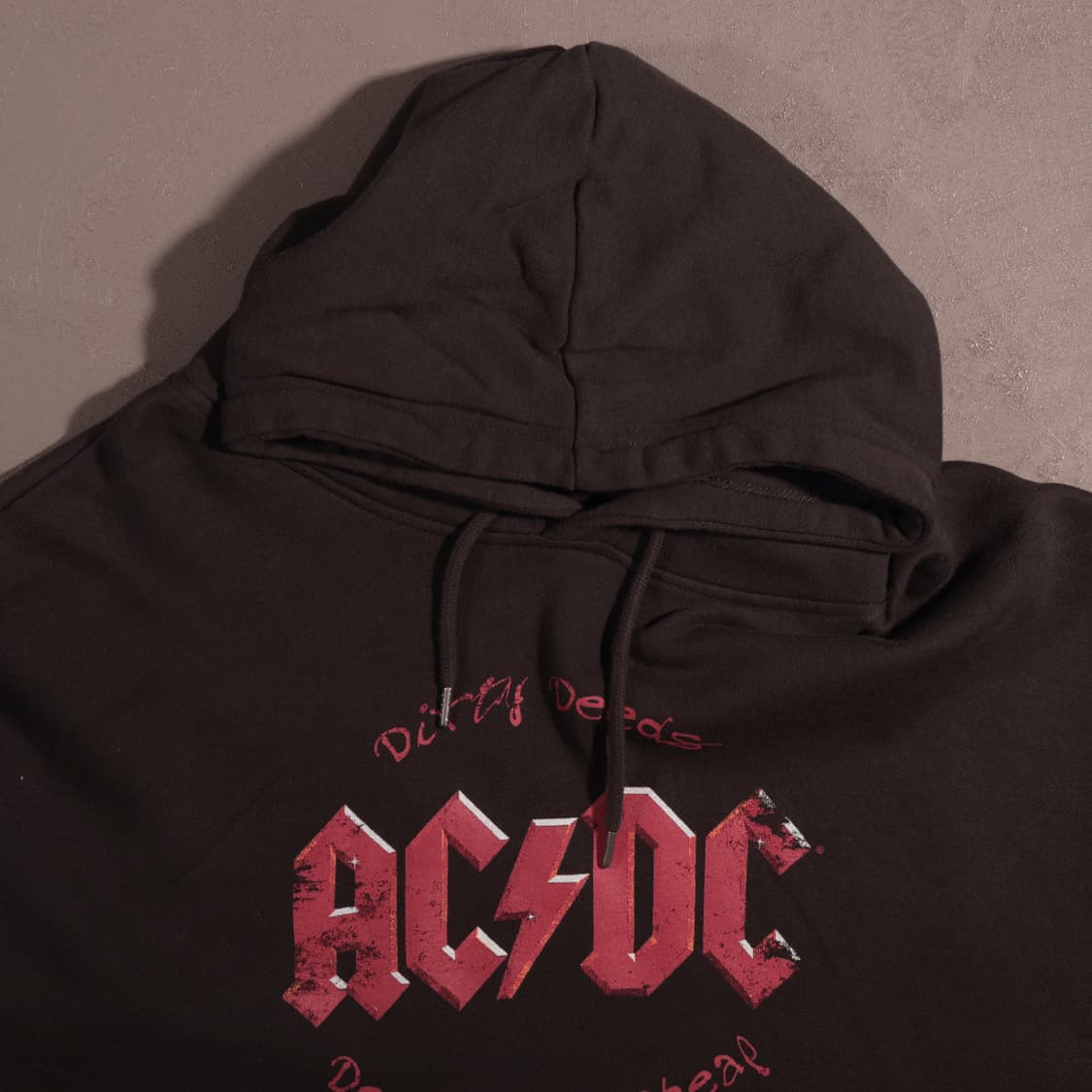 일본빈티지 ACDC 프린팅 후드티 상품이미지2