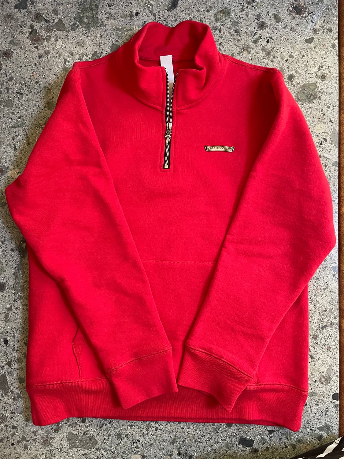 크롬하츠 세메터리 하프 집업 스웨트셔츠 M 상품이미지1