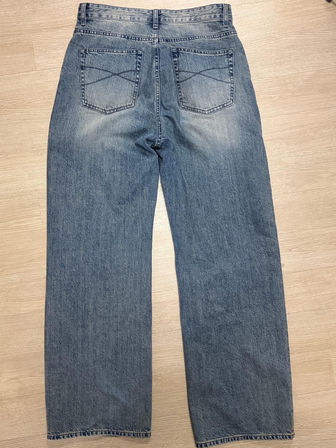 벨리에 미드와이드 스모크인디고 30/롱기장 상품이미지5