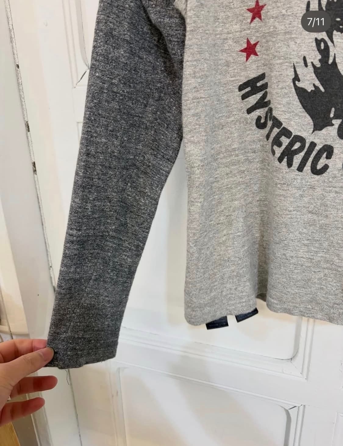 히스테릭글래머 레글런 티 상품이미지5