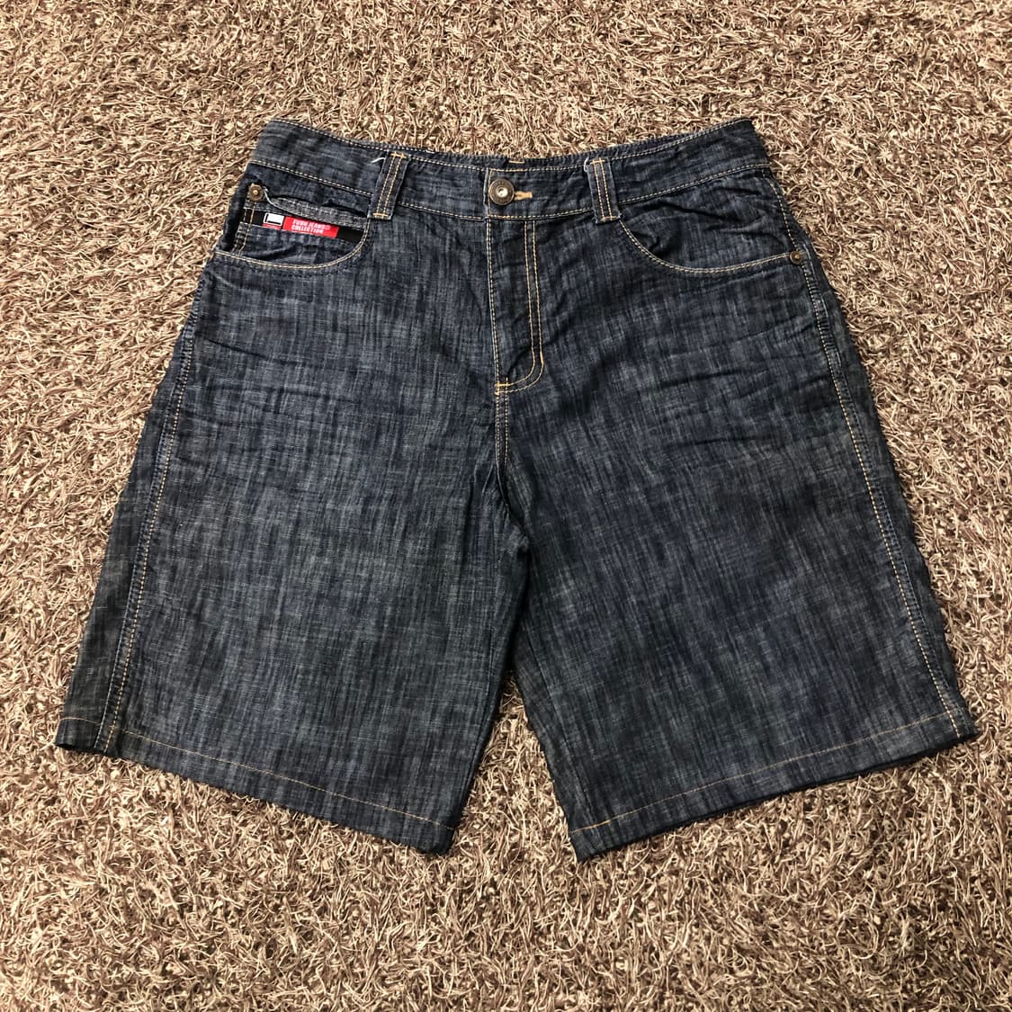 32 후부 올드스쿨 데님 반바지 하프 팬츠 상품이미지1