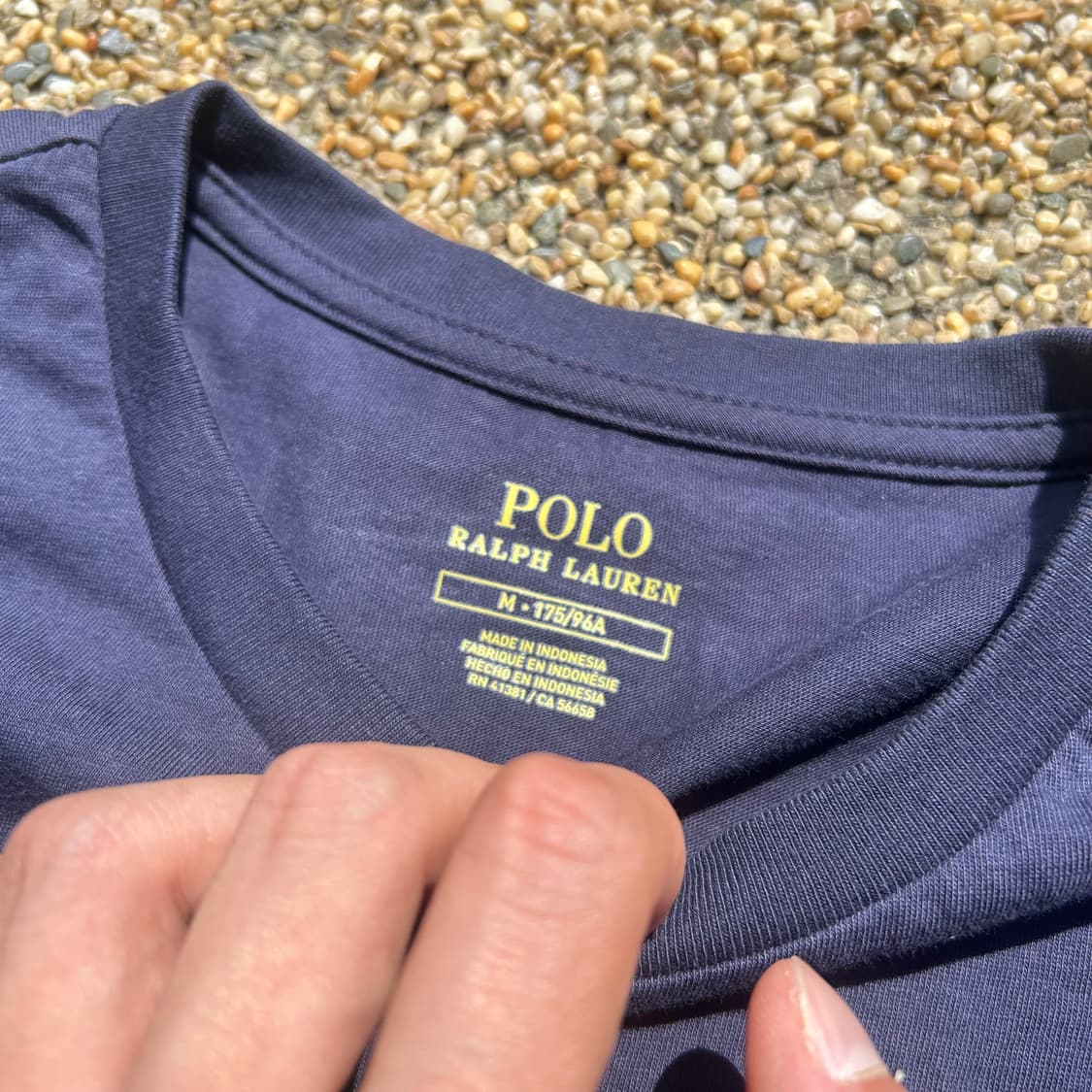 폴로(POLO RalphLauren) 네이비 반팔티 상품이미지4