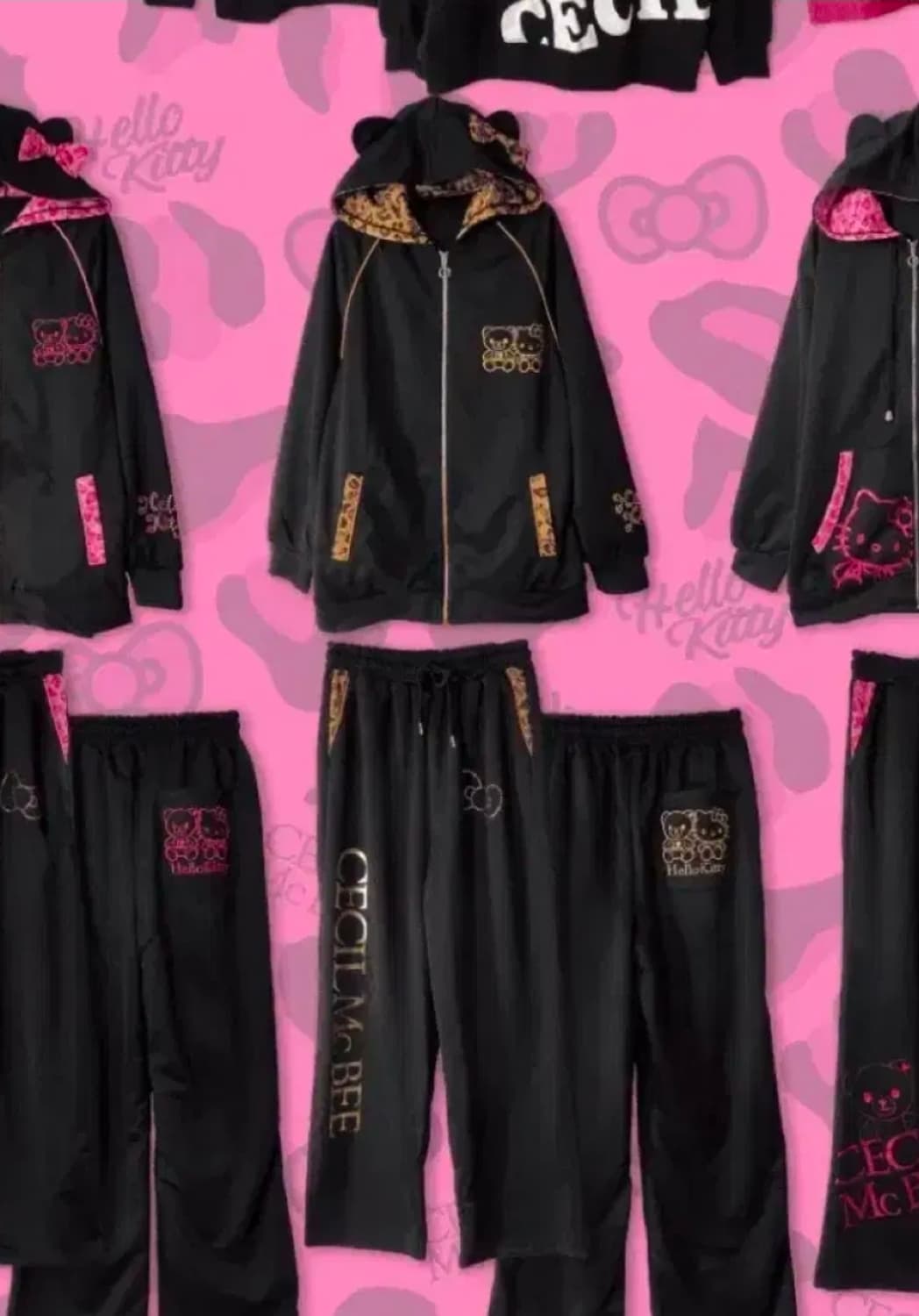 세실맥비 헬로키티 50주년 트레이닝 세트 상품이미지1