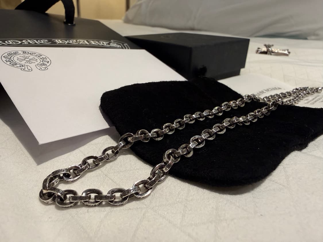 크롬하츠 페이퍼 체인 목걸이 [새상품] 인보이스 보유 상품이미지2