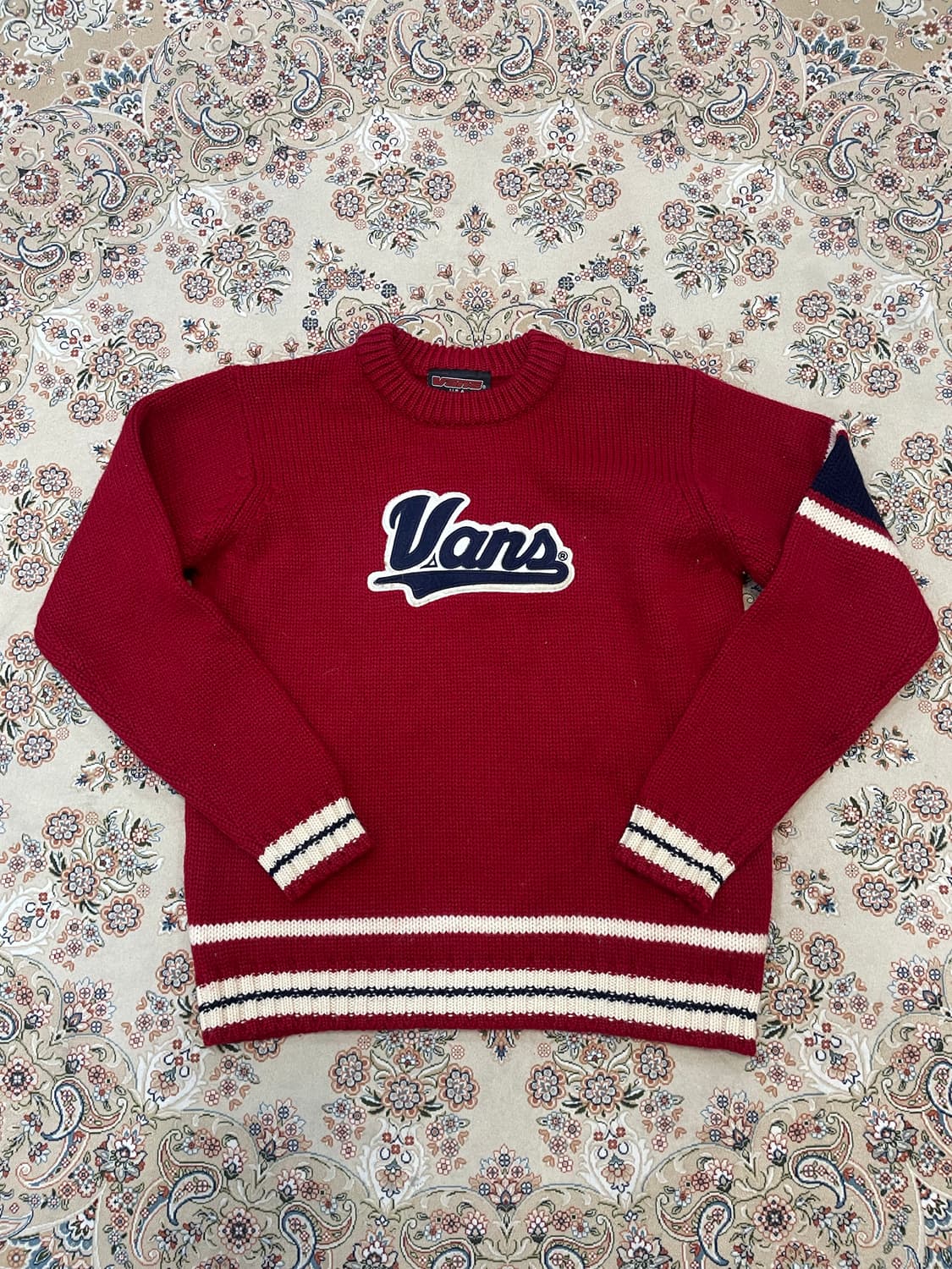 VANS USA 90S 반스 니트 M 상품이미지1