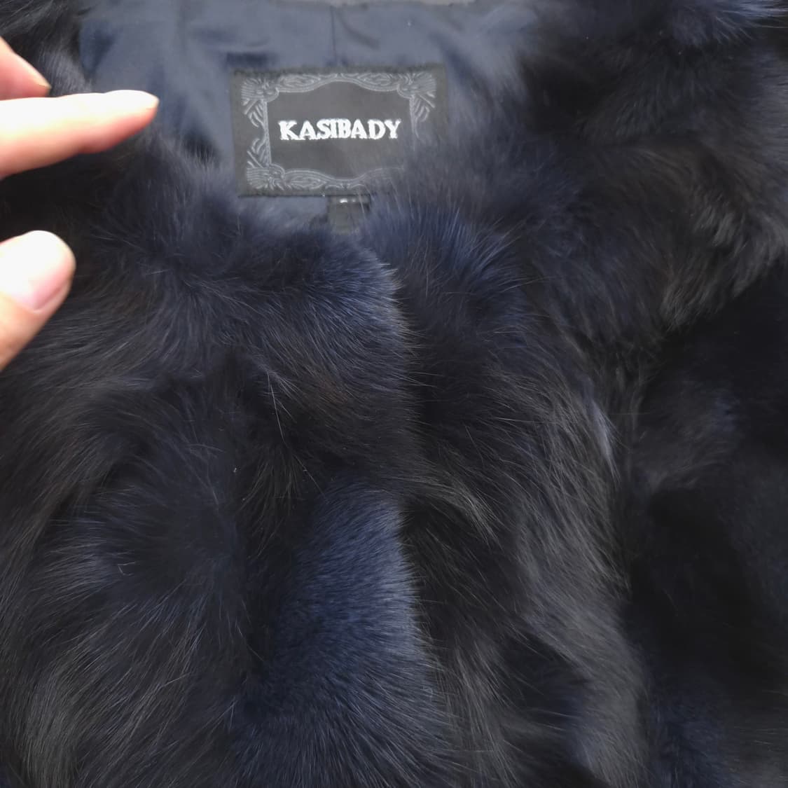 KASI BADY 가죽 퍼 베스트 조끼 상품이미지2