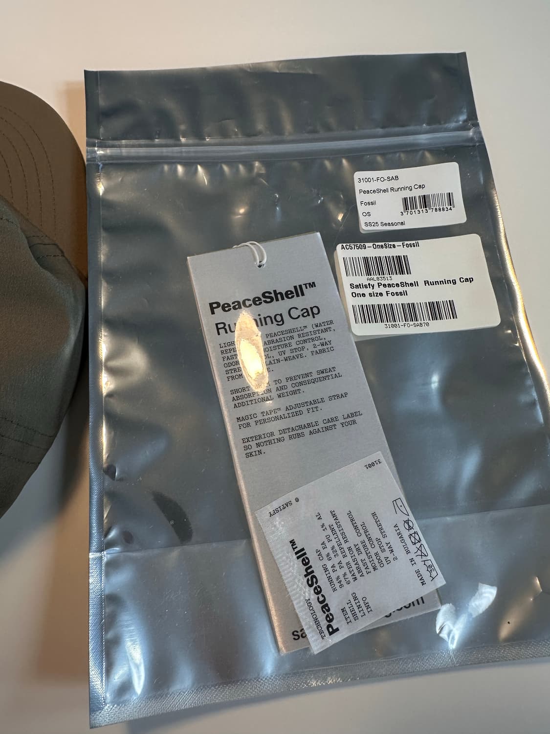 satisfy 새티스파이 피스쉘 러닝캡 상품이미지4